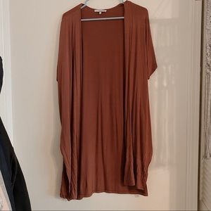 Short sleeve cardigan